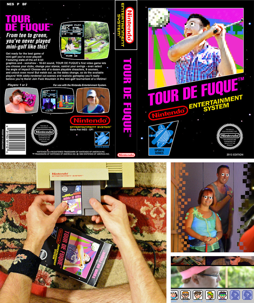 "Tour" NES game box